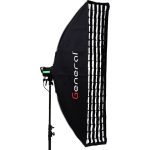 General Strip Softbox 35x160CM with grid and Bowens
