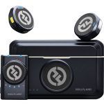 Hollyland LARK M2 DUO 2-Person Wireless Camera-Mount Microphone System (2.4 GHz, Shine Charcoal) (Camera Edition) - Image 2