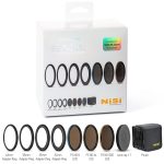 NiSi SWIFT FS ND Filter Kit With ND8 (3 Stop) - ND64 (6 Stop) & ND1000 (10 Stop) For 52mm | 55mm | 58mm | 62mm Filter Threads + Case