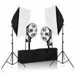 Generic 4 Socket Light Continuous Photo Video Studio Light Kit