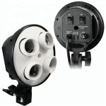 Generic 4 Socket Light Continuous Photo Video Studio Light Kit - Image 3