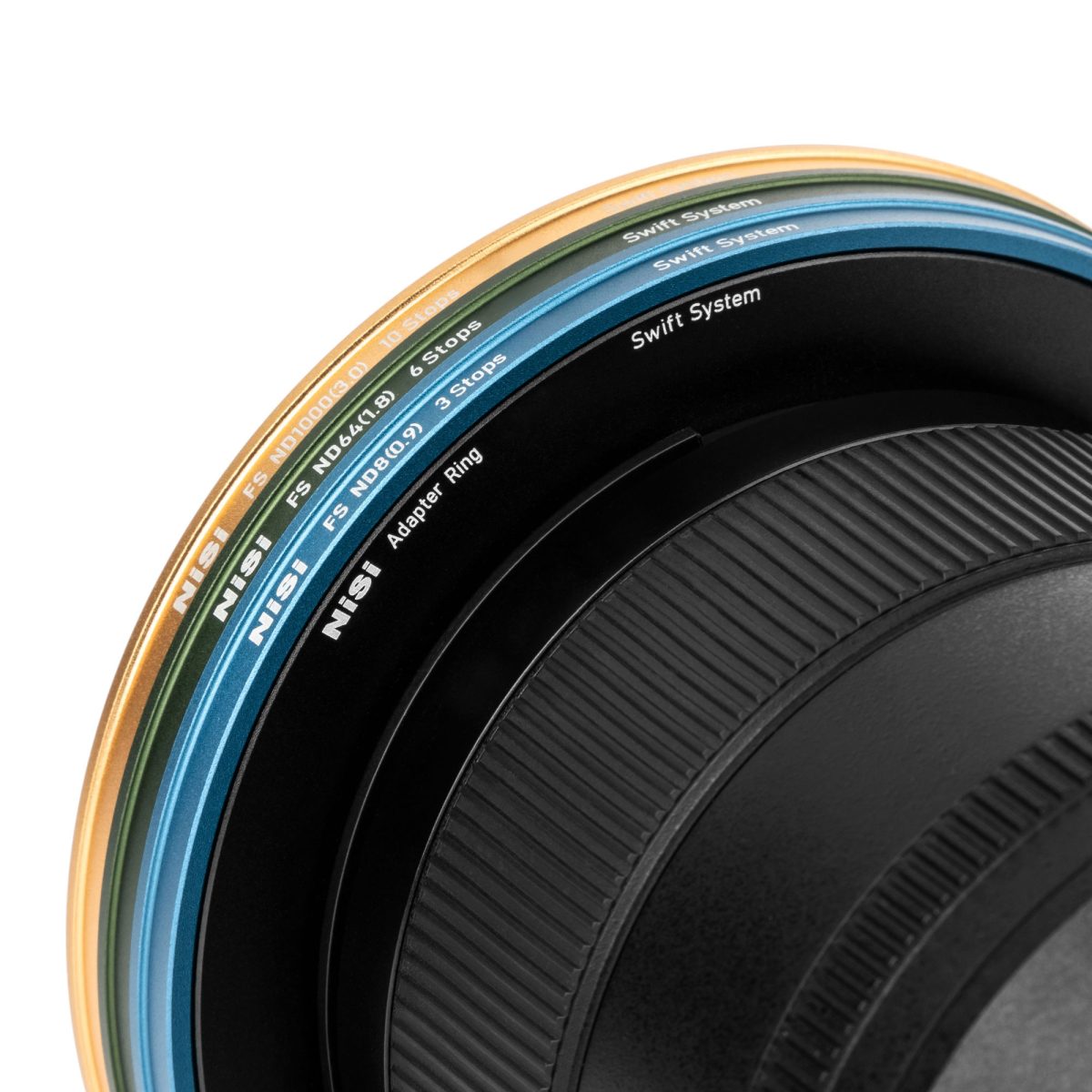 NiSi SWIFT FS ND Filter Kit With ND8 (3 Stop) - ND64 (6 Stop) & ND1000 (10 Stop) For 67mm | 72mm | 77mm | 82mm Filter Threads + Case - Image 9