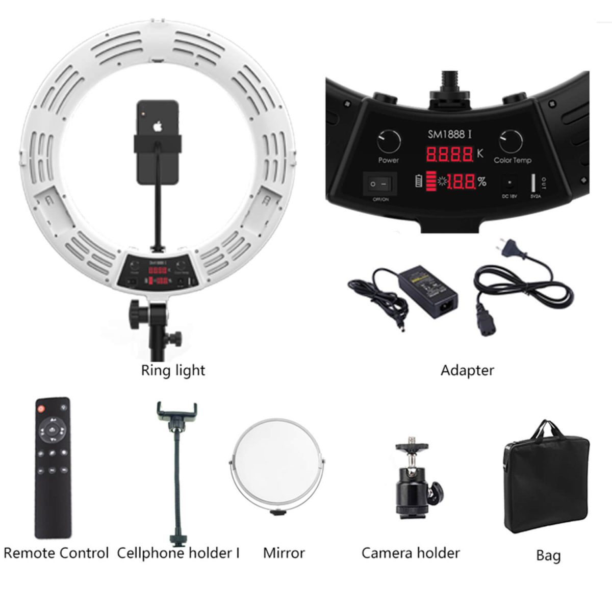 General SM-1888 RingLight 60W/18Inch - Image 5