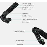 Tilta Xeno Top Handle with 1/4"-20 Locating Screw (Black) TA-XTH1 - Image 15
