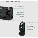 Tilta Full Camera Cage for Sony a7C II & a7CR (Black) TA-T60-FCC-B - Image 16