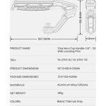 Tilta Xeno Top Handle with 1/4"-20 Locating Screw (Black) TA-XTH1 - Image 16