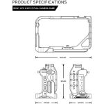 Tilta Full Camera Cage for Sony a7C II & a7CR (Black) TA-T60-FCC-B - Image 17