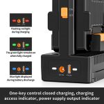 ZGCINE Dual Battery Charger Kit V-Mount (VM-C2) - Image 7