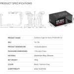 Tilta Camera Cage Pro Kit v2 for Sony FX3 & FX30 (Black) TA-T16-C - Image 21