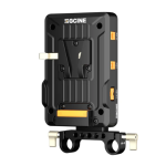 ZGCINE V-Mount Battery Plate with 15mm Rod Clamp and Adjustable Arm (VM-VP1 Kit3) - Image 5