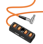 ZGCINE LEMO 2-Pin Male to 4-Port D-Tap Splitter Adapter (LM-P4) - Image 2