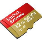 SanDisk 32GB Extreme UHS-I microSDHC Memory Card with SD Adapter - Image 3