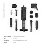 Tilta Lightweight Shoulder Rig (Black) TA-LSR-B - Image 3