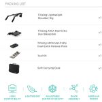 Tilta Lightweight Shoulder Rig (Black) TA-LSR-B - Image 2