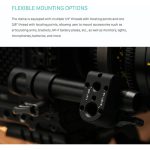 Tilta Single 15mm Rod Clamp to Mounting Block TA-15RH-MB-B - Image 10