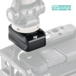 Tilta Cold Shoe Receiver Adapter with Locking Pin (Black) TA-CSR2-B - Image 8