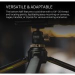 Tilta Mini Ball Head Mount with 1/4"-20 and Locating Pins TA-MBH-1420-B - Image 10