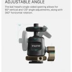 Tilta Mini Ball Head Mount with 1/4"-20 and Locating Pins TA-MBH-1420-B - Image 12