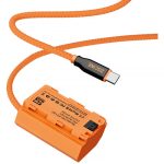 ZGCINE USB-C PD to Sony NP-FZ100 Dummy Battery with Braided Wire 23.6" (PD-FZ100) - Image 2