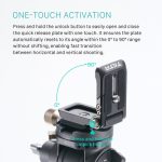 Tilta Foldable Arca-Type Baseplate (Black) TA-FAB-B - Image 8