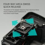 Tilta Foldable Arca-Type Baseplate (Black) TA-FAB-B - Image 9