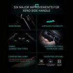 Tilta Xeno Side Handle With Anti-Twist 1/4"-20 Mount (Black) TA-XSH1-B - Image 13