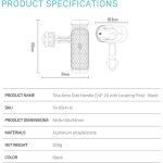 Tilta Xeno Side Handle With Anti-Twist 1/4"-20 Mount (Black) TA-XSH1-B - Image 15