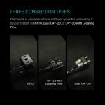 Tilta Xeno Side Handle with Dual 1/4"-20 Screw Mount (Black) TA-XSH4-B - Image 13