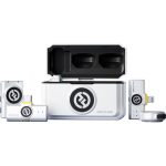 Hollyland Lark M2 DUO 2-Person Wireless Microphone System (Ivory White) – All-In-One Kit For Creators (Combo Edition)