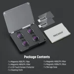 Neewer 4 Pack Magnetic ND/CPL Filter Set for DJI OSMO Pocket 3 - Image 8