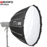 Triopo Parabolic 90cm KP2 + Grid KP2-90 - Image 2