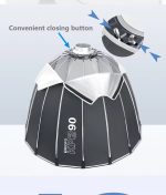 Triopo Parabolic 90cm KP2 + Grid KP2-90 - Image 6