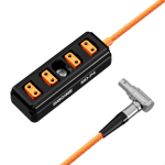 ZGCINE LEMO 2-Pin Male to 4-Port D-Tap Splitter Adapter (LM-P4) - Image 4