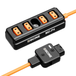 ZGCINE Male D-Tap to 4-Port Female D-Tap Splitter Adapter 23.6" (MD-P4)