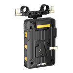 ZGCINE V-Mount Battery Plate with 15mm Rod Clamp and Adjustable Arm (VM-VP1 Kit3)