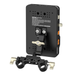 ZGCINE V-Mount Battery Plate with 15mm Rod Clamp and Adjustable Arm (VM-VP1 Kit3) - Image 7