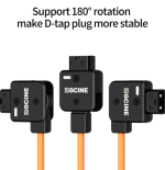 ZGCINE Male D-Tap to 4-Port Female D-Tap Splitter Adapter 23.6" (MD-P4) - Image 5