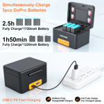 ZGCINE Charging Case for Select GoPro Batteries (PS-G10Kit3) - Image 7