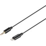 Saramonic SR-C2000 3.5mm TRS Male to Lightning Adapter Cable for Audio to iPhone (9") - Image 3