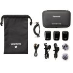 Saramonic Blink 500 ProX B2 2-Person Digital Camera-Mount Wireless Omni Lavalier Microphone System (Black, 2.4 GHz) - Image 6