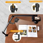 Ulanzi VIJIM LS08 Flexible Overhead Camera Mount Desk Stand - Image 6