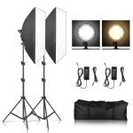 General Kit2pc With Soft Box Led 2x100w