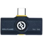 Hollyland LARK M2 Wireless Receiver with USB-C Connector for Mobile Devices (2.4 GHz, Shine Charcoal)