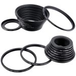 K&F Concept 18-Piece Lens Filter Adapter Kit - 9 Step-Up & 9 Step-Down Metal Rings (SKU0629) - Image 8