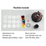 NiceFoto SN-29.Pro NiceFoto Professional Optical Snoot For LED Video Light With Bowens Mount and Canon EF Lens - Image 2