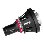 NiceFoto SN-29.Pro NiceFoto Professional Optical Snoot For LED Video Light With Bowens Mount and Canon EF Lens - Image 5