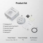TELESIN Magnetic Suction Cup Mount P3-SUS-01 - Image 11