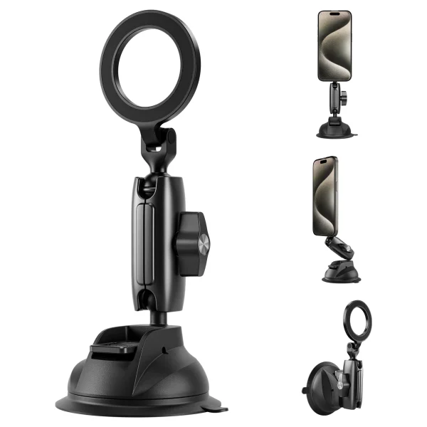 TELESIN Magnetic Suction Car Phone Mount P3-SUS-02