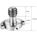 SmallRig Quick Release Camera Screw with D-Ring (1/4"-20, Pair) 838 - Image 3