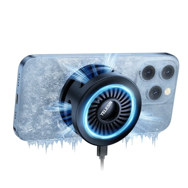 TELESIN Magnetic Phone Cooler P9-MPR-02